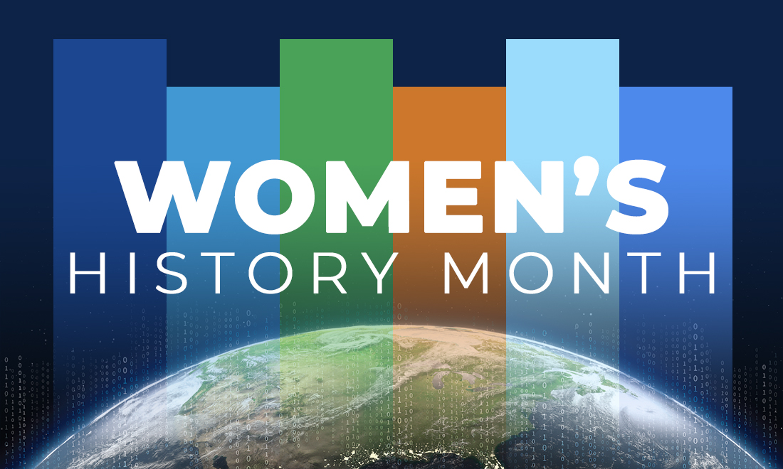 Women's History Month banner