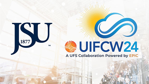 UIFCW24 and JSU logos: A UFS Collaboration Powered by Epic